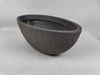 sesua Pflanzschale Pflanzschale oval grau Pflanztopf Steinoptik Kunststoff 60cm (1 St) Bild 4