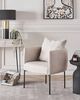 Sessel MALMOS Stoff Helles Beige Bild 2