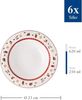 Villeroy & Boch Toy's Delight Suppenteller ø 23 cm Weiß 6er Set Bild 2