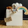 Creative Deco Holzkiste Holzbox passend für alle Kallaxregale 33 x 37 x 33 cm (4 St), Geschliffenes Holz Aufbewahrungsbox Regalbox Spielzeugkiste Bild 5