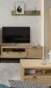 Wohnzimmer-Set Wohnwand Limbo 3-teilig Eiche Artisan teilmassiv Bild 5