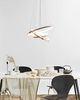 'Atrek' Hängelampe LED Rosegold Metall dia. 30 - 50 cm Pendelleuchte für Esszimmer für Schlafzimmer für Wohnzimmer Bild 2