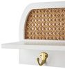 vertbaudet Wandgarderobe Wandgarderobe mit Rattan POESIE, Kinderzimmer Bild 5