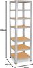 shelfplaza HOME 230x45x45 cm Schwerlastregal in grau-verzinkt mit 7 Böden und 125 kg Traglast pro Boden Bild 2