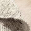 Handweb Teppich Korinth, Farbe: Natur Dunkel, Größe: 160x160 cm Bild 5