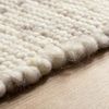 Handweb Teppich Korinth, Farbe: Natur Dunkel, Größe: 160x160 cm Bild 4