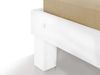 Massivholzbett Pumba Holzbett Doppelbett, Material Massivholz, Made in Germany, 160x200 cm, Weiss Bild 4