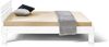 Massivholzbett Pumba Holzbett Doppelbett, Material Massivholz, Made in Germany, 160x200 cm, Weiss Bild 5
