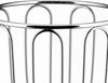 Alessi 370/19 Rund Edelstahl Edelstahl 200 mm Bild 3