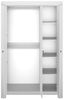 Kleiderschrank Terni Drehtürenschrank 127x51,5x200,5cm silbergrau Bild 4