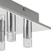 Eglo 95363 Deckenleuchte Teocelo in chrom und klar 16X1,1W L:37 H:9,5cm Bild 3