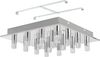 Eglo 95363 Deckenleuchte Teocelo in chrom und klar 16X1,1W L:37 H:9,5cm Bild 4