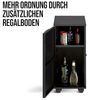 Enders® modularer Trolley für Enders Gasgrill MONROE PRO - Serie und COLORADO- Serie, Stauraum, magnetisch, mehr Ordnung, Grilltrolley, Abstellfläche, B34xT47xH76cm, Grillzubehör, schwarz #88186 Bild 2