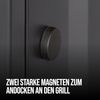 Enders® modularer Trolley für Enders Gasgrill MONROE PRO - Serie und COLORADO- Serie, Stauraum, magnetisch, mehr Ordnung, Grilltrolley, Abstellfläche, B34xT47xH76cm, Grillzubehör, schwarz #88186 Bild 5