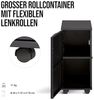 Enders® modularer Trolley für Enders Gasgrill MONROE PRO - Serie und COLORADO- Serie, Stauraum, magnetisch, mehr Ordnung, Grilltrolley, Abstellfläche, B34xT47xH76cm, Grillzubehör, schwarz #88186 Bild 4