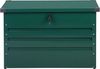 Aufbewahrungsbox CEBROSA Metall 100 cm 62 cm Dunkelgrün Bild 5