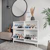 KOMTO Schuhschrank Trek 4 - Schuhregal Geschlossen mit 4 Klappen Bild 2