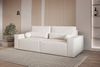 MOEBLO Sofa Denver mini aus Bouclé, Stilvolles Sofa mit Schlaffunktion in Bouclé-Stoff, Couch, Polstermöbel, Sitzmöbel, Wohnzimmermöbel 3-Sitzer-Sofa Stoffsofa, Bettkasten, mit Schlaffunktion Bild 4