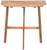 Beliani 'OSIGO' Outdoor Bistrotisch, Akazienholz braun, 70 x 44 x 72 cm Bild 4