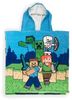 Minecraft Badeponcho – Weicher und saugfähiger Hoodie 100% Baumwolle Bild 2
