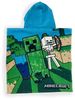 Minecraft Badeponcho – Weicher und saugfähiger Hoodie 100% Baumwolle Bild 3
