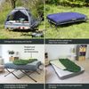 Skandika Feldbett Zeltliege Haug Sleeper, wasserdicht, erhöhtes Campingbett (Inkl. Transporttasche mit Rollen und Griff, Inkl. Luftmatratze) aufblasbare Luftmatratze, bis 160 kg, Angelzelt, Bettzelt, Outdoor Bild 5