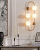 Wandlampe YANGO Metall Gold Bild 2