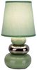Tischlampe Wohnzimmer Tischleuchte Schlafzimmer Keramik Stoff Mint Grün 3045349 Bild 4
