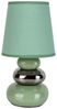 Tischlampe Wohnzimmer Tischleuchte Schlafzimmer Keramik Stoff Mint Grün 3045349 Bild 3