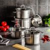 Fissler viseo® Stielkasserolle Induktion Edelstahl 16 cm Ø 1,9 L Bild 2