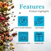 Intirilife Topfuntersetzer, 3-tlg, 3-teiliges Silikon Untersetzer Set Flexible Antihaft Topf Rutschfest Bild 3