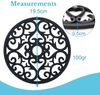 Intirilife Topfuntersetzer, 3-tlg, 3-teiliges Silikon Untersetzer Set Flexible Antihaft Topf Rutschfest Bild 4