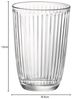 Longdrinkgläser. 6er Set. ca. 390 ml. Bormioli Rocco. Line Bild 5