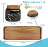 Intirilife Zuckerdose, Keramik, (Set, 7-tlg, Set), Zuckerdose mit Deckel Löffel Gewürzbehälter Vorratsdose Keramik 3-tlg. Bild 4
