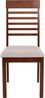 Esszimmerstuhl 2er Set ORTLEY Holz Dunkler Holzfarbton Bild 5