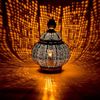 Marrakesch Orient & Mediterran Interior Nachttischlampe Orientalische Deko Tischlampe Nachttischlampe Lampe Jamala Gold, Leuchtmittel nicht im Lieferumfang enthalten, Handarbeit Bild 3