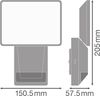 Osram Außenleuchte ENDURA PRO Flood Sensor 15W 4000K IP55 dunkelgrau Bild 3