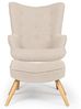 Menzzo Lylou Sonstige Möbel, Stoff, Beige, 64 Bild 4