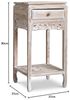 livasia Nachttisch livasia Bali Nachttisch mit Schubalde, Teakholz, 37x37x80cm Bild 3