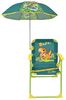Fun House Enfant Jurassic World 713465 Camping-Klappstuhl, Dinosaurier, Maße: H 38,5 x XL, 38,5 x T 37,5 cm + Sonnenschirm Ø 65 cm, Mehrfarbig Bild 2