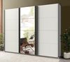 'Bern' Schwebetürenschrank,, weiß/raw stell, 225 x 64 x 210 cm Bild 2