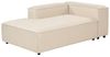 Beliani 'ARDAL' Rechtsseitige Chaiselounge, Polyester beige, 119 x 180 x 68 cm Bild 4