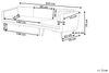 Ecksofa LORETELLO Grau Bild 3
