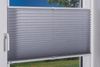 K-home 688899-5 Klemmfix-Plissee 80x130 cm (B x L) Grau Lichtschutz +++ Moderne Crushed Optik +++ Bild 5