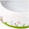 Nobby Futtertrog Keramik Flower Ø 14 cm -500 ml weiß-bunt Bild 4