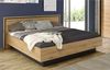 Doppelbett Thore 52 Artisan Eiche 180x200 cm Ehebett Bettgestell Bild 2