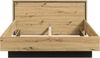 Doppelbett Thore 52 Artisan Eiche 180x200 cm Ehebett Bettgestell Bild 4