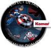 Komar Wandtattoo Avengers Crew - Größe 50 x 70 cm (8 St), Künstler: Komar, selbstklebend, Wandsticker, Kinderzimmer Bild 4
