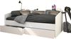 Stauraumbett >Sleep 4< in 23 - Weiss - 203x113x82cm (LxBxH) Bild 4