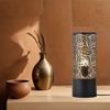 Marrakesch Orient & Mediterran Interior Nachttischlampe 2er Set Skandinavische Deko Tischlampe Lampe Verdure Klein Schwarz, ohne Leuchtmittel, Tischlampe Bild 3